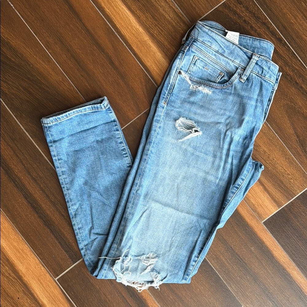 Mavi distressed super comfortable Light Blue Jeans